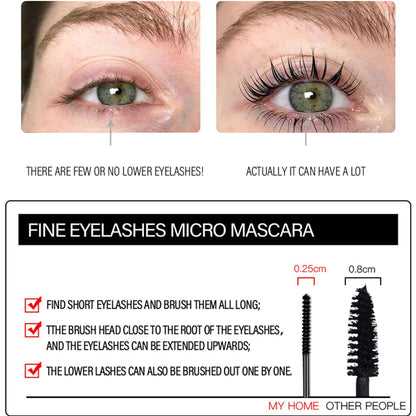 Thick, Curling, Long-lasting Mascara, Waterproof, Sweat-proof, Lengthening, Non-smudged,Lash Lift with Up to 36HR Wear