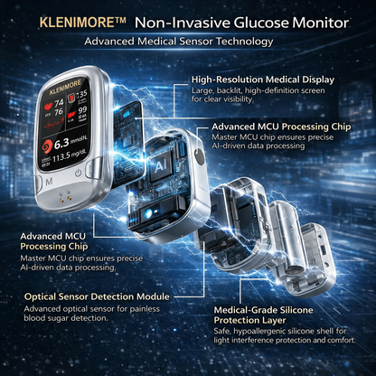 🔥Final 3 Hours: 70% OFF🏆Develops Newly Launched Non-Invasive Smart Blood Sugar Tracking Device✅TGA Approved