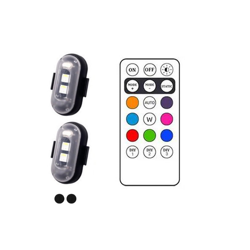 2* Lights + Wireless Remote