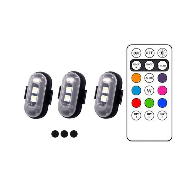 3* Lights + Wireless Remote
