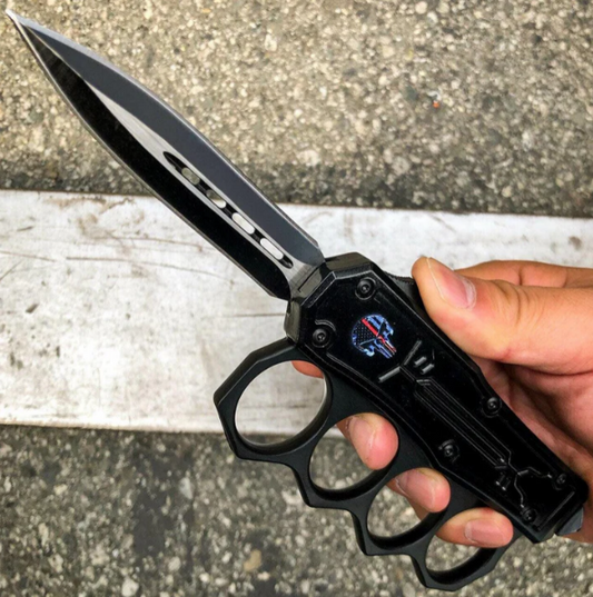 Boxing zinc alloy OTF knife