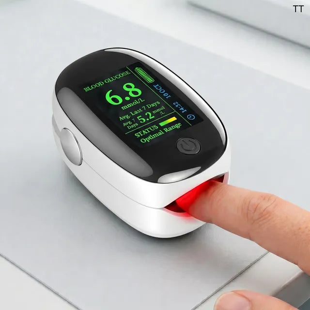 Smart health monitor in use