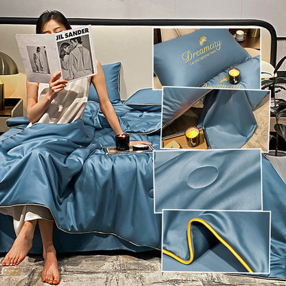 Get Ready For Summer Summer Simple Ice Silk Quilt