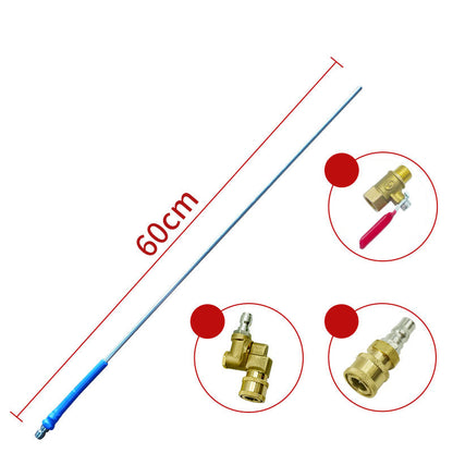 Water and Air Dual-Purpose Radiator Cleaning Tool for Cars (No Disassembly Required)